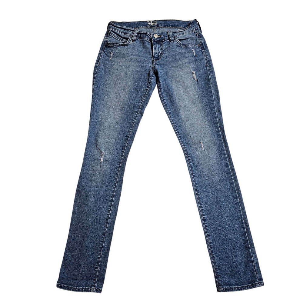 Old Navy Diva Jeans Distressed Denim Slim Fit Casual Everyday‎ Size 2